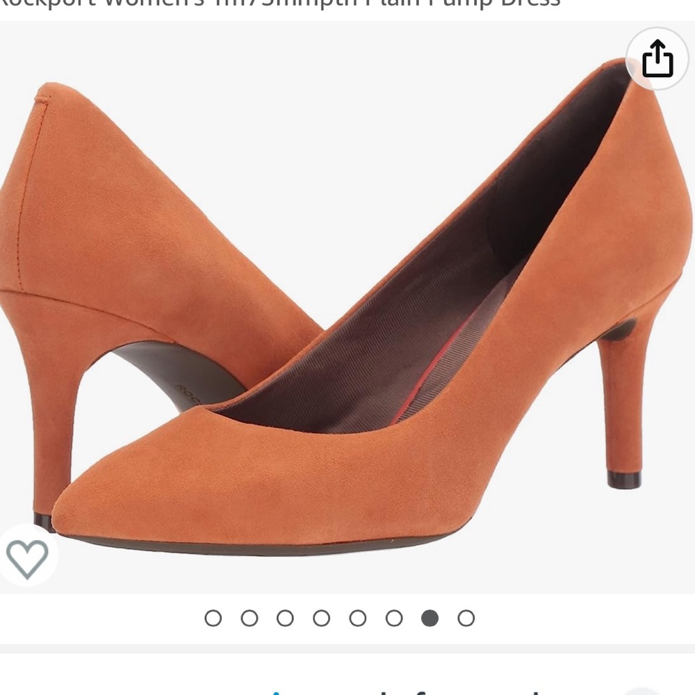 Rockport Women's Tm75mmpth Plain Pump Dress    
Color Persimmon